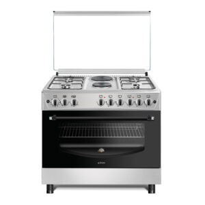 CUISINIERE ASTECH EL31GEL 60/60 4FEUX 03GAZ & 01 ELECTRIQUE