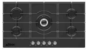 Plaque de cuisson ASTECH PL91CZ-90NO-MA 5 Feux Gaz