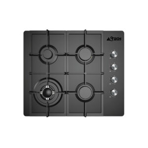 PLAQUE DE CUISSON ASTECH PL68GZ-60N0-MA 4 FEUX GAZ -