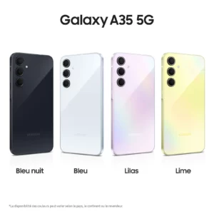 SAMSUNG GALAXY A35 5G - Memoire 128 GO - RAM 8 GO - Ecran 6.6 Pouces